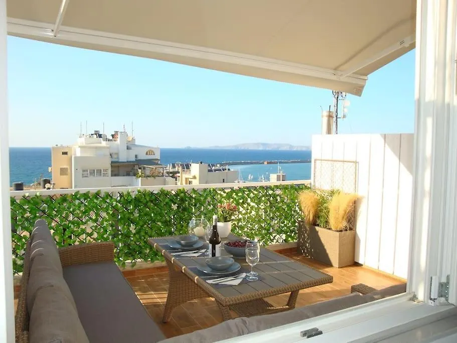 Centre Penthouse With Seaview Apartment Heraklion  Greece